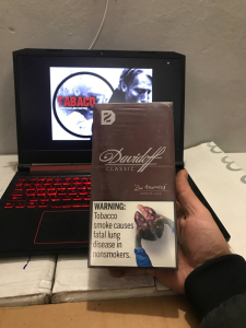 Сигареты Davidoff SS Black (Камаз)